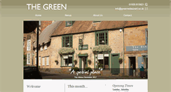Desktop Screenshot of greenrestaurant.co.uk
